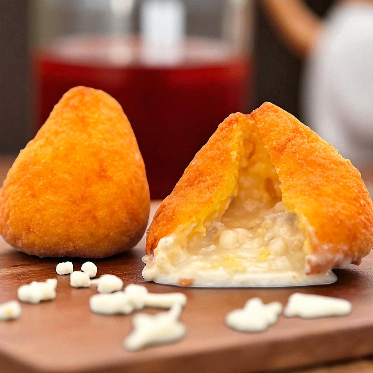 Zola filante: gorgonzola e mozzarella